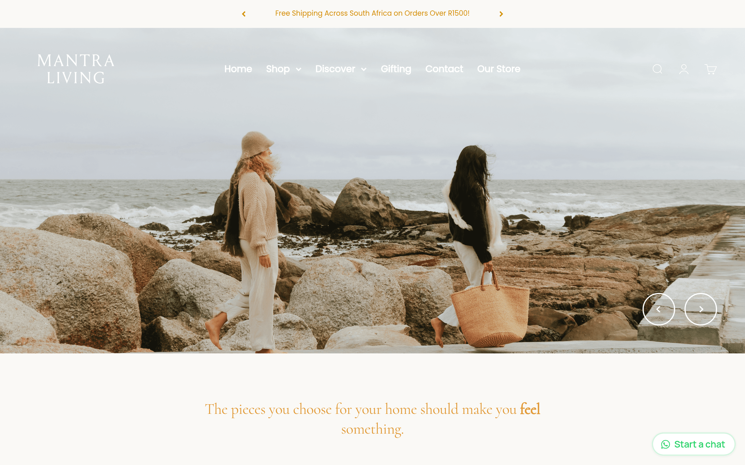 Mantra Living — screenshot
